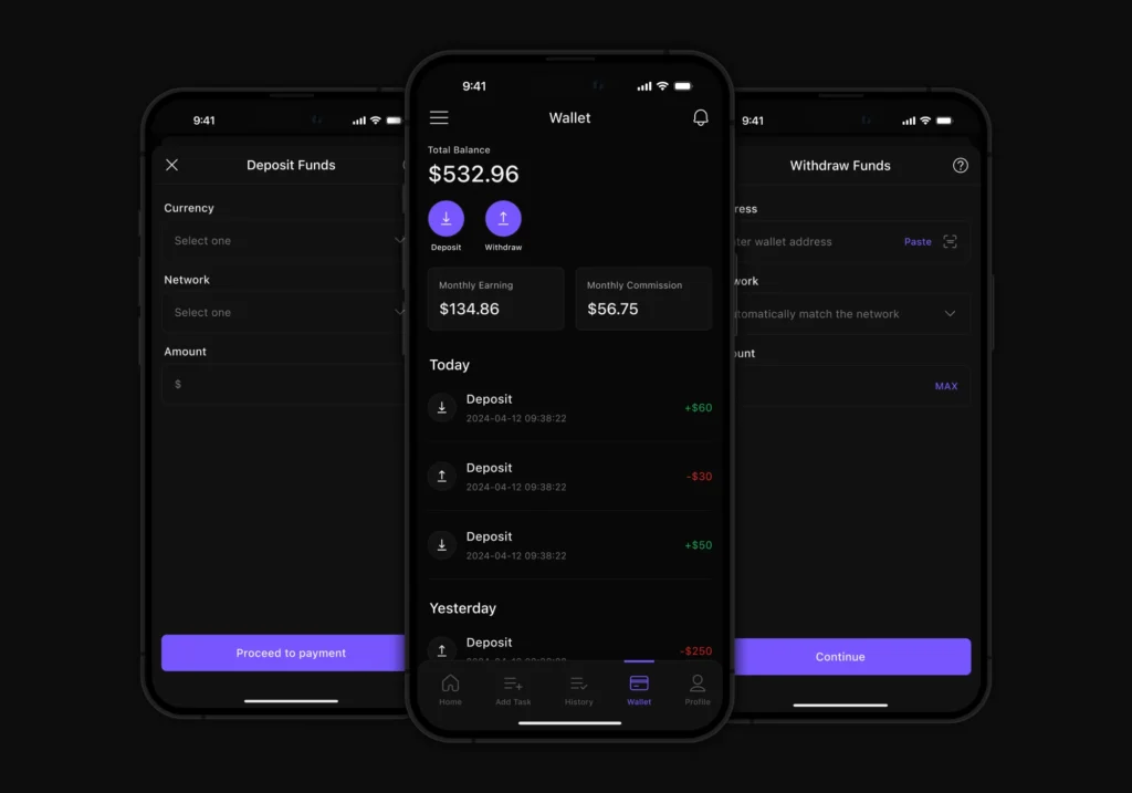 Viralvibe- Wallet
